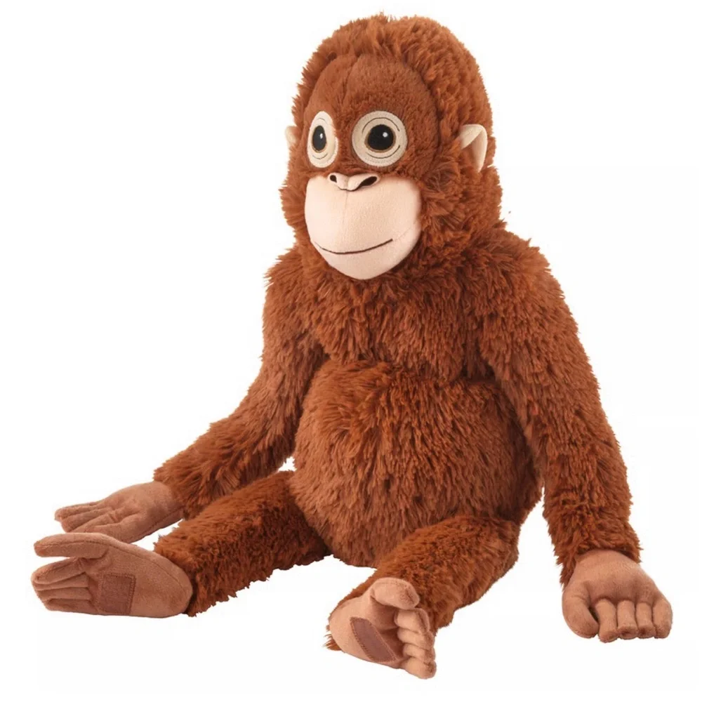 Large AND Small Soft toy orangutan IKEA DJUNGELSKOG - Picture 2 of 5